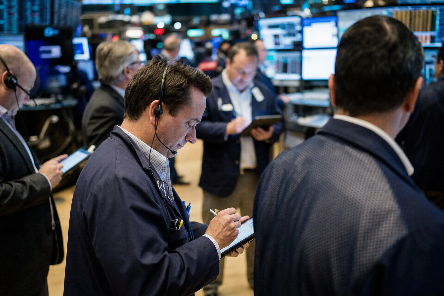 Fotografía de un entorno financiero que ilustra la historia de ABC Arbitrage