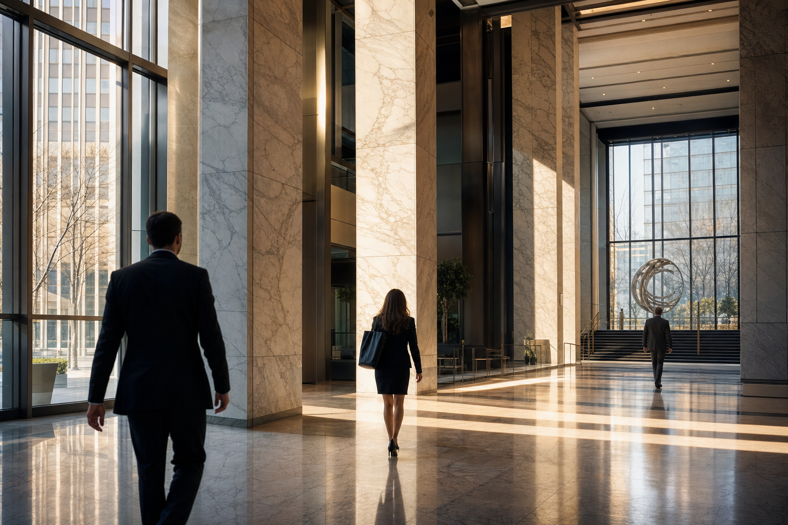 Photograph from the financials sector illustrating the ABC Arbitrage insider-trading story