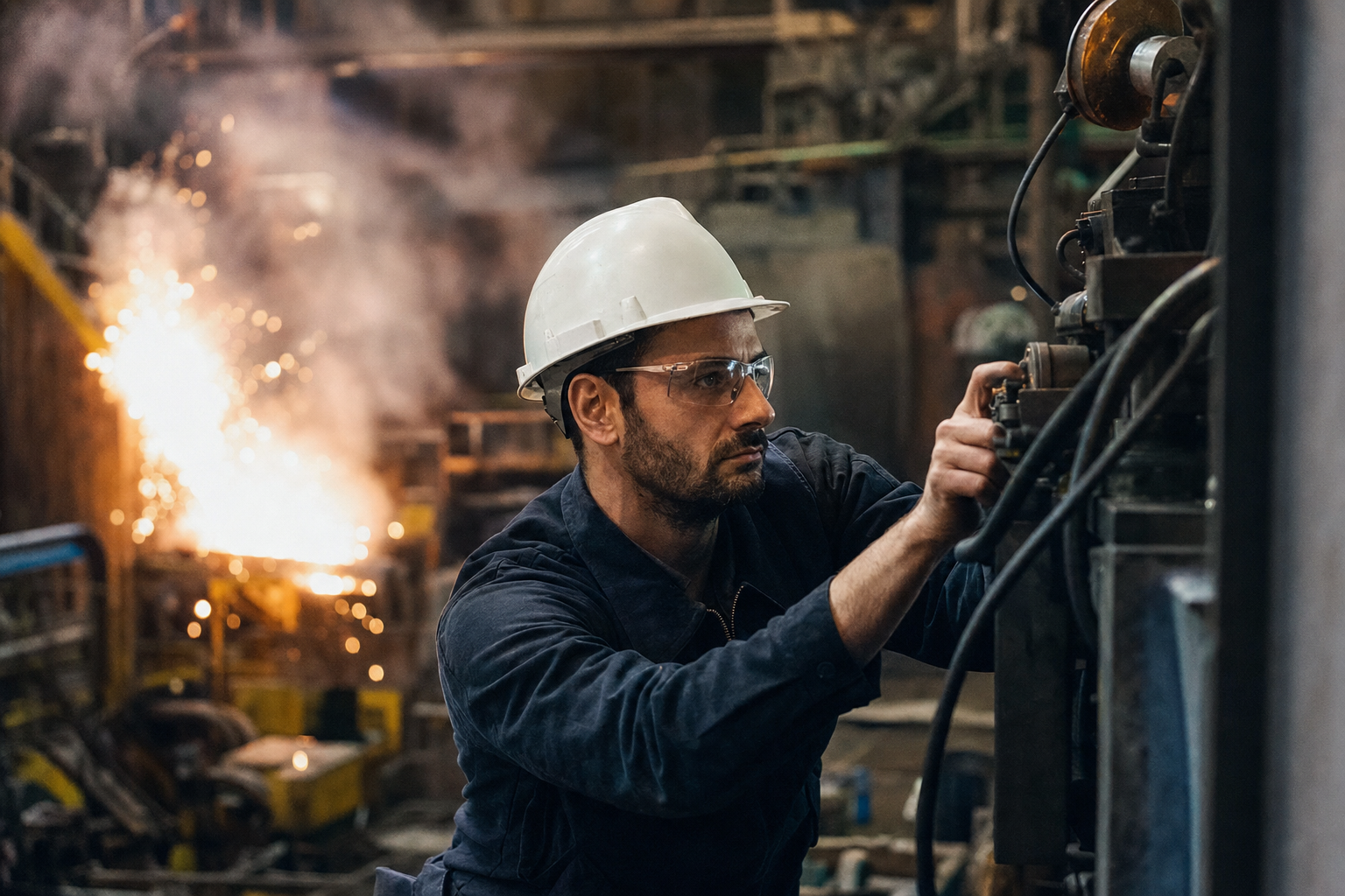 Photographie du secteur industriel illustrant le dossier insider trading d'Addtech AB