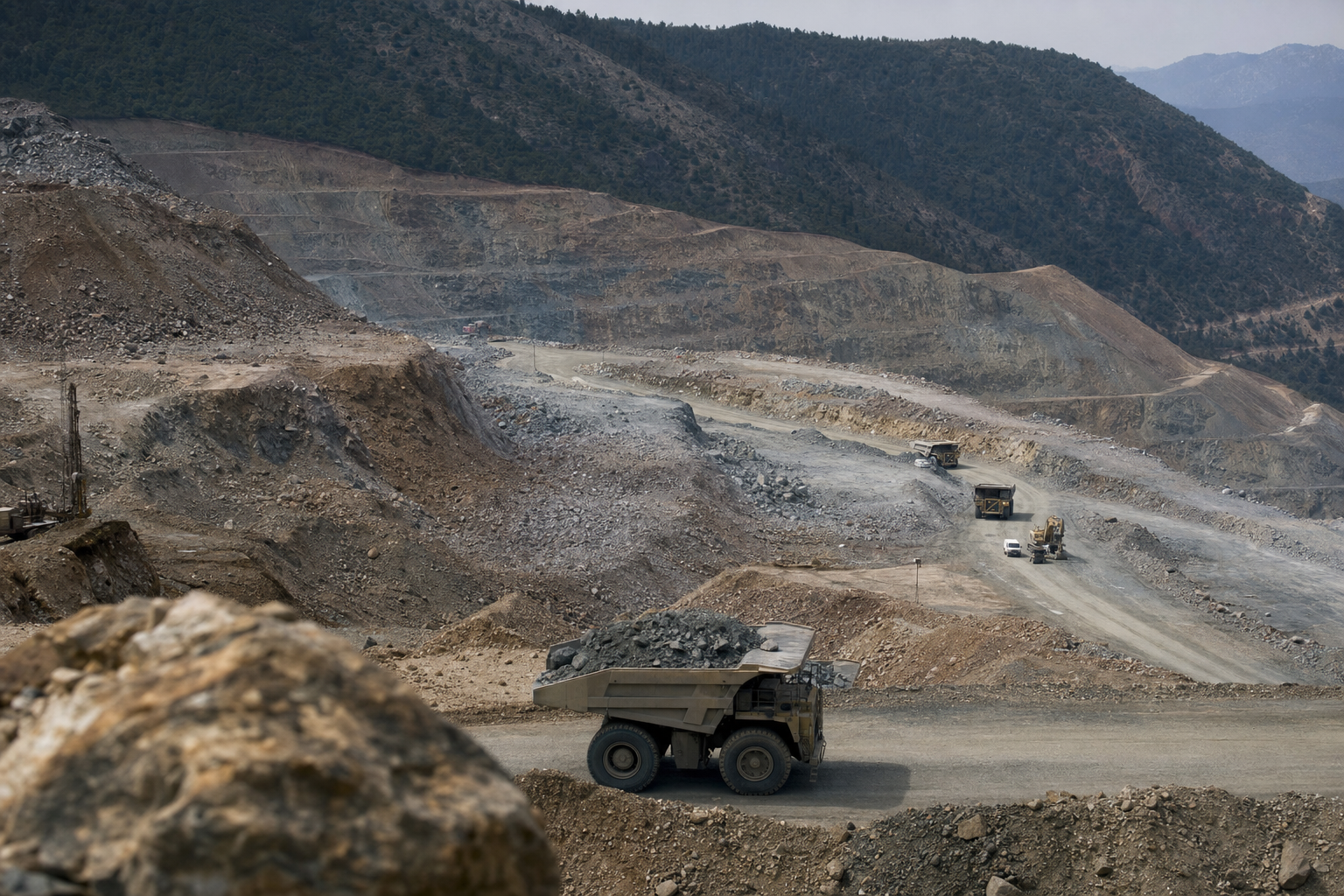 Photographie d'un environnement des materiaux illustrant le sujet sur Alamos Gold Inc.