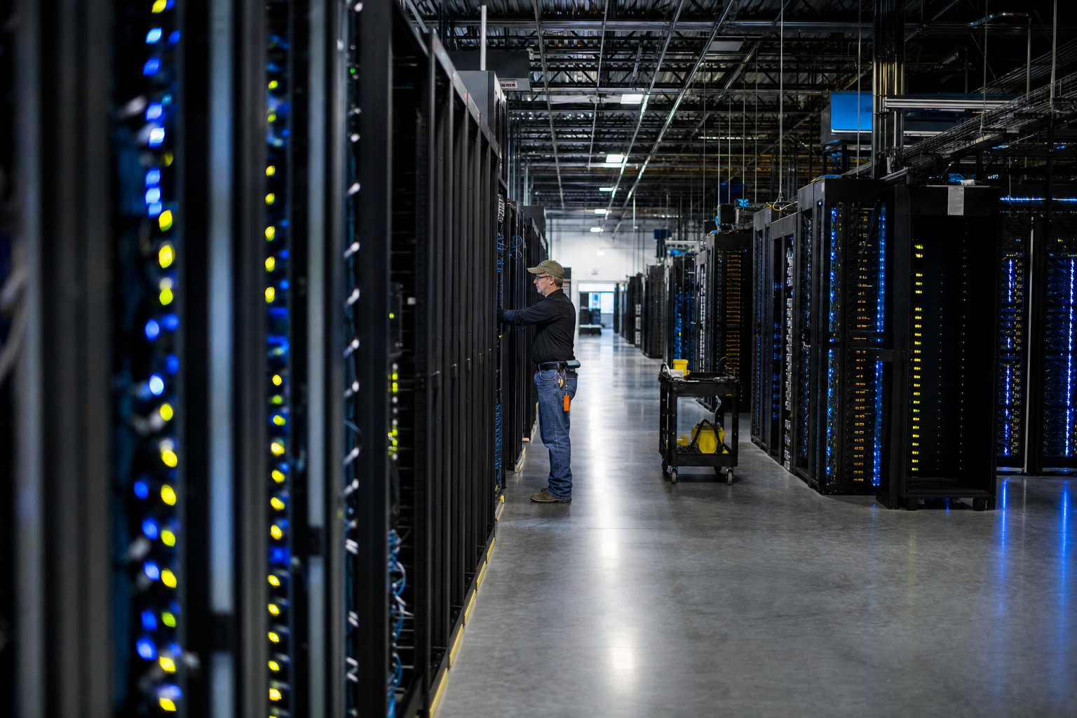 Photographie d’un contexte technologique illustrant l’histoire d’Alibaba Group Holding Ltd. - W