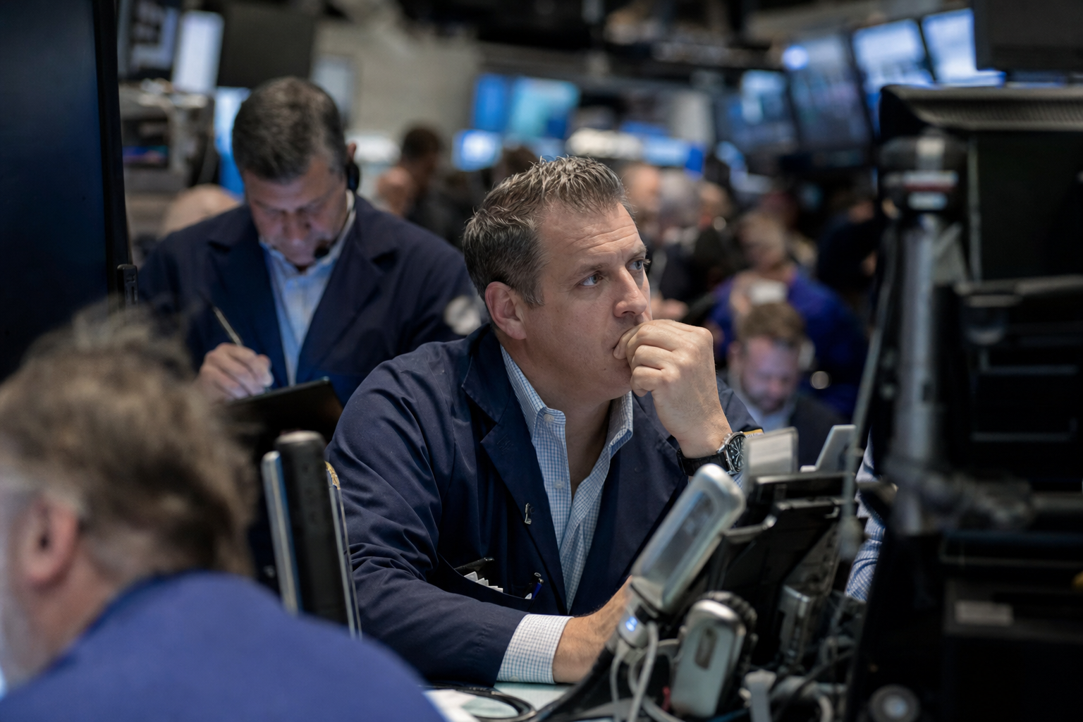 Photographie d'un environnement financier illustrant le sujet sur AMUNDI