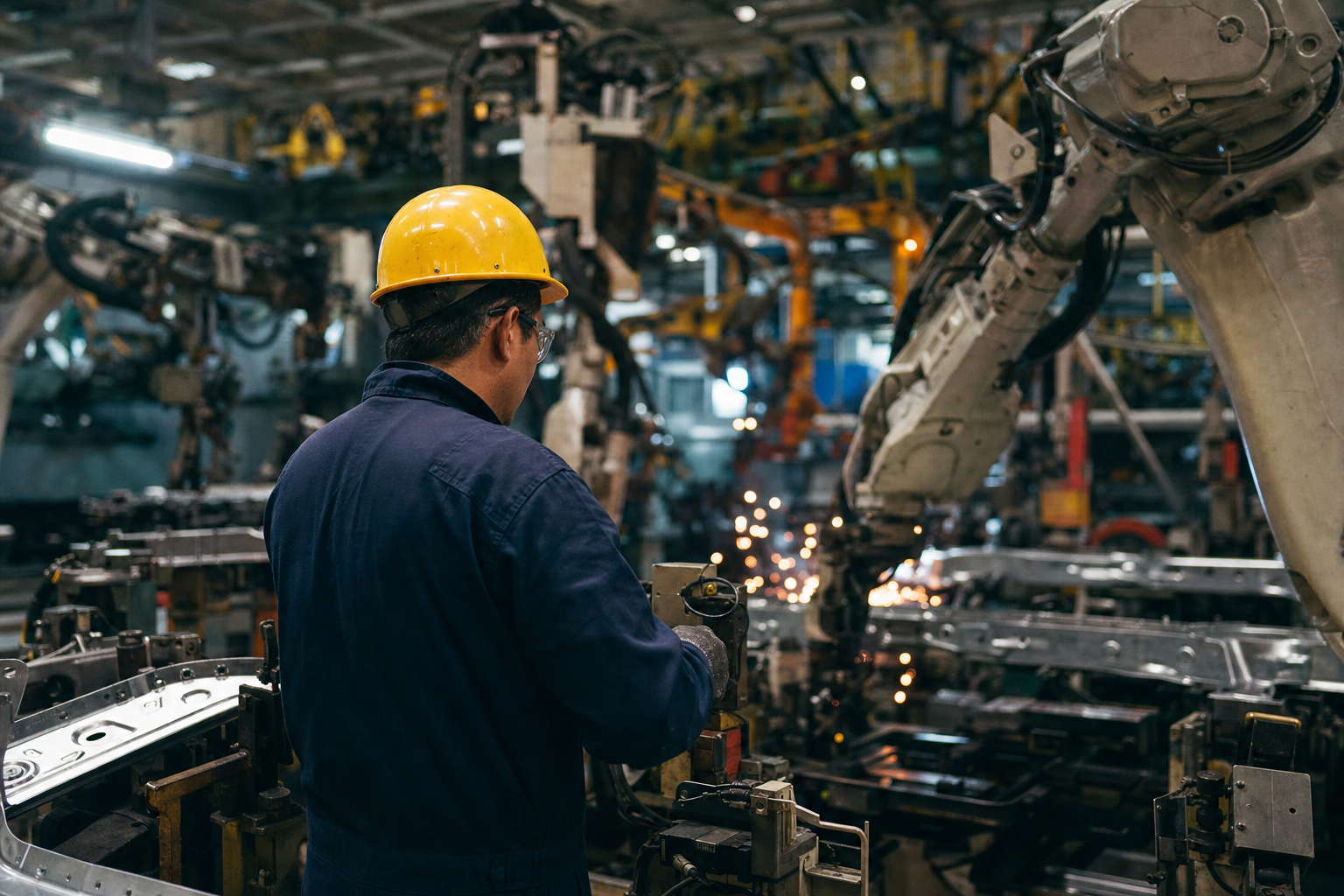 Fotografía de un entorno industrial que ilustra la historia de Anglo American plc