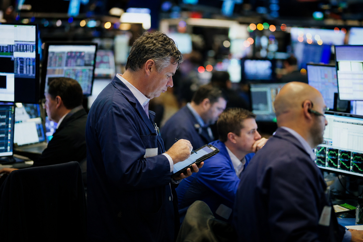 Fotografía de un entorno financiero que ilustra la historia de Tikehau Capital