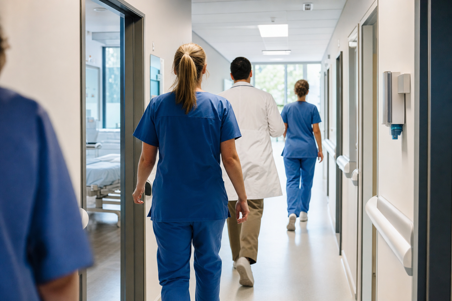 Photographie d'un cadre de santé illustrant le dossier Attendo AB (publ)
