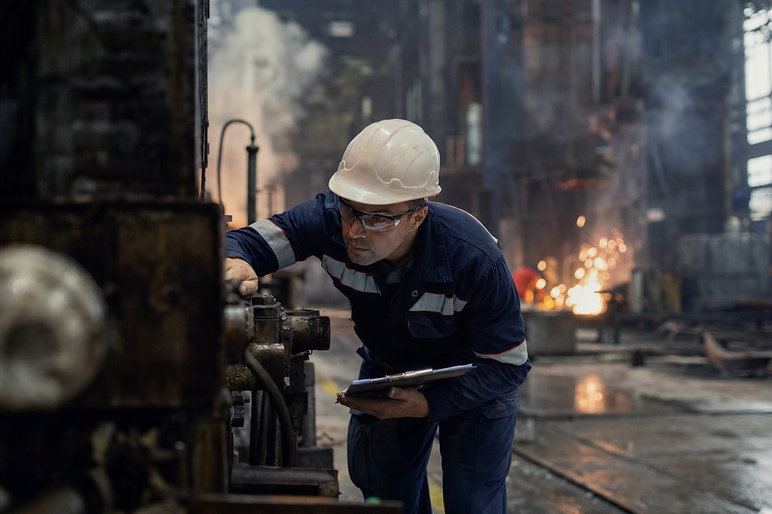 Fotografía del sector industrial que ilustra la historia de operaciones con información privilegiada de BOUYGUES
