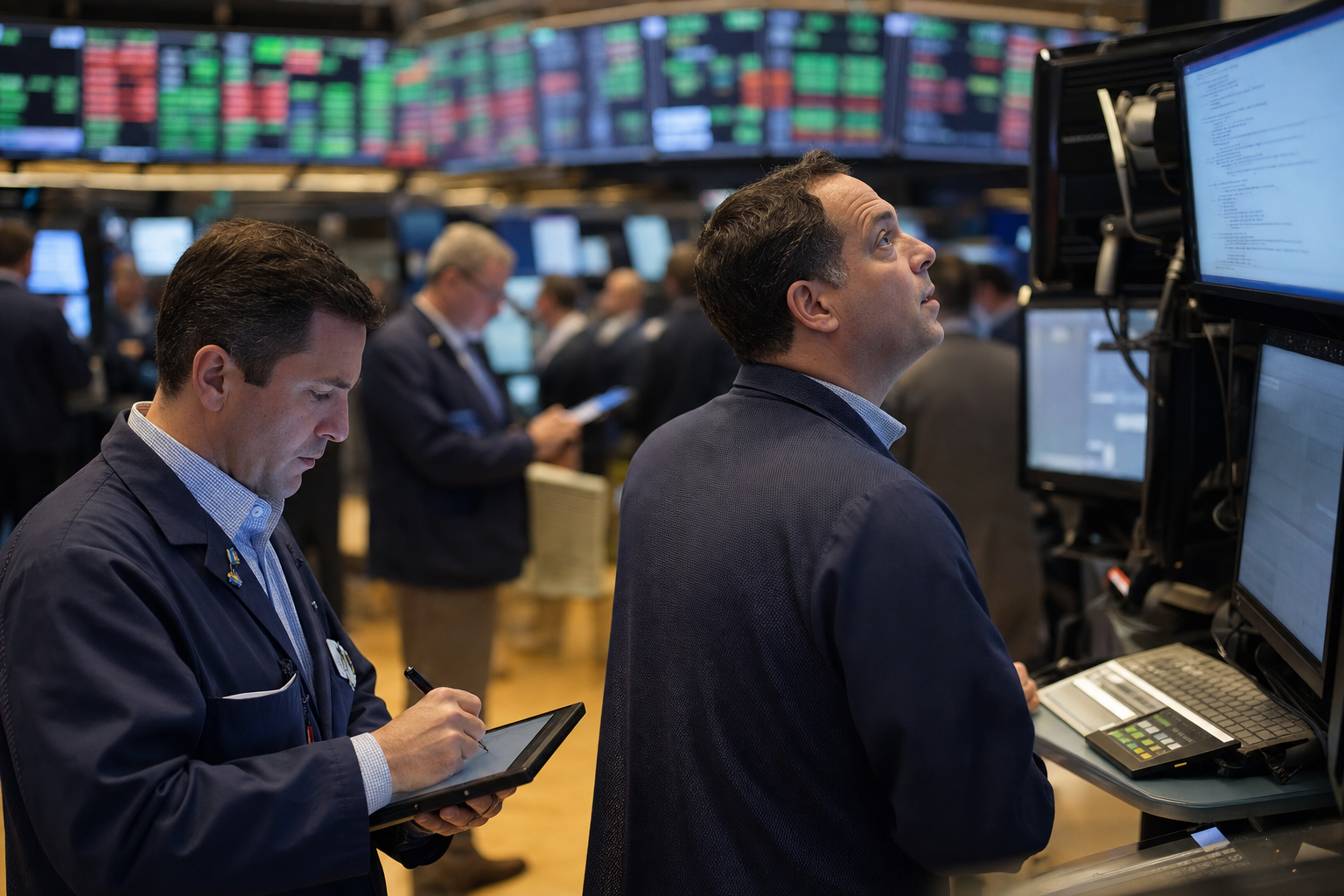 Fotografía de un entorno financiero que ilustra la historia de Chime Financial, Inc.
