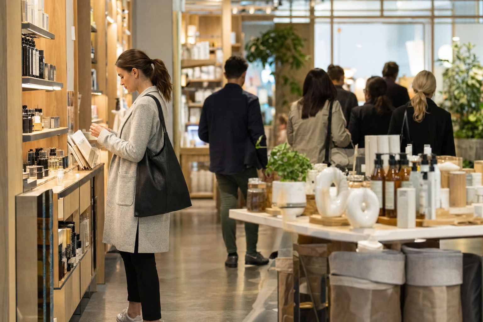 Photographie d'un cadre de consommation illustrant l'histoire de Clas Ohlson AB