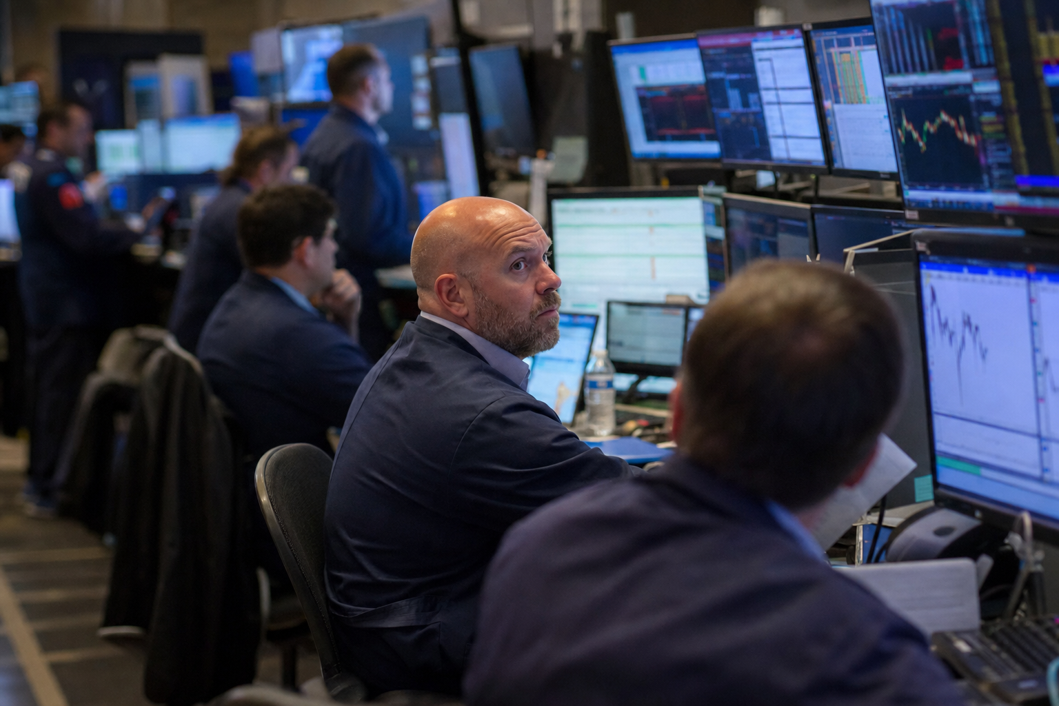 Photograph of a financials setting illustrating the DECISIVE DIVIDEND CORPORATION story