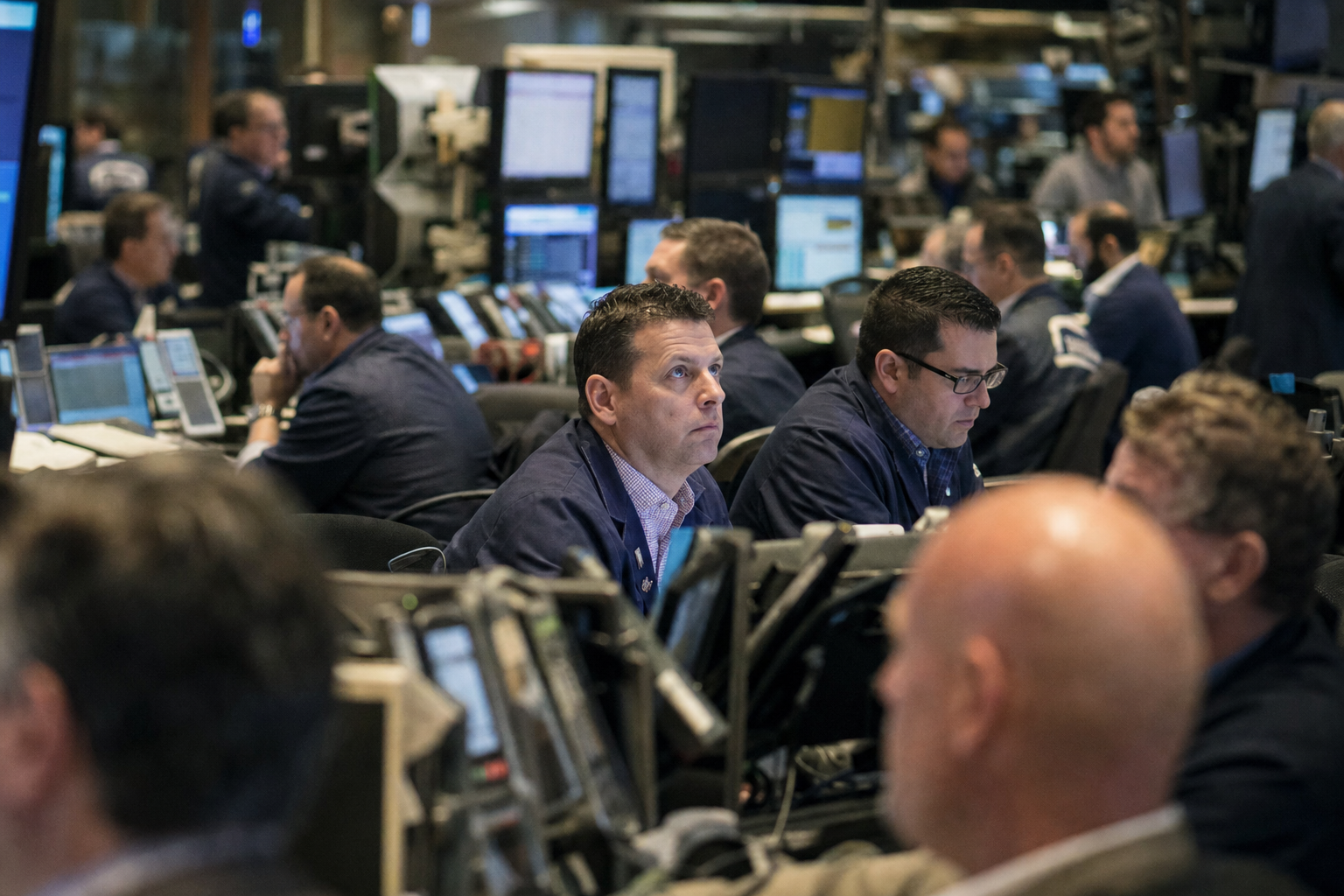 Photograph of a financials setting illustrating the DECISIVE DIVIDEND CORPORATION story