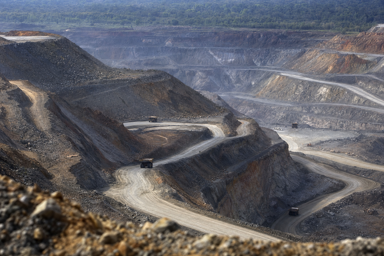 Photographie d'un environnement des materiaux illustrant le sujet sur Element One Hydrogen and Critical Minerals Corp. (formerly Buscando Resources Corp)