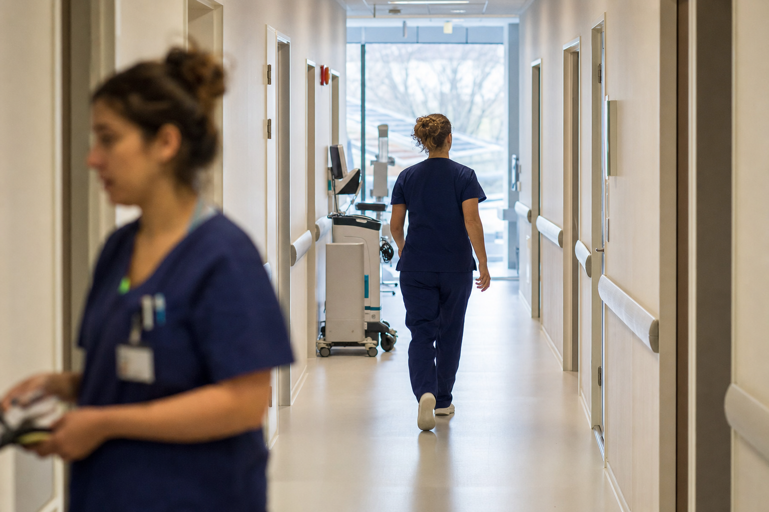 Photograph of a healthcare setting illustrating the EMEIS story