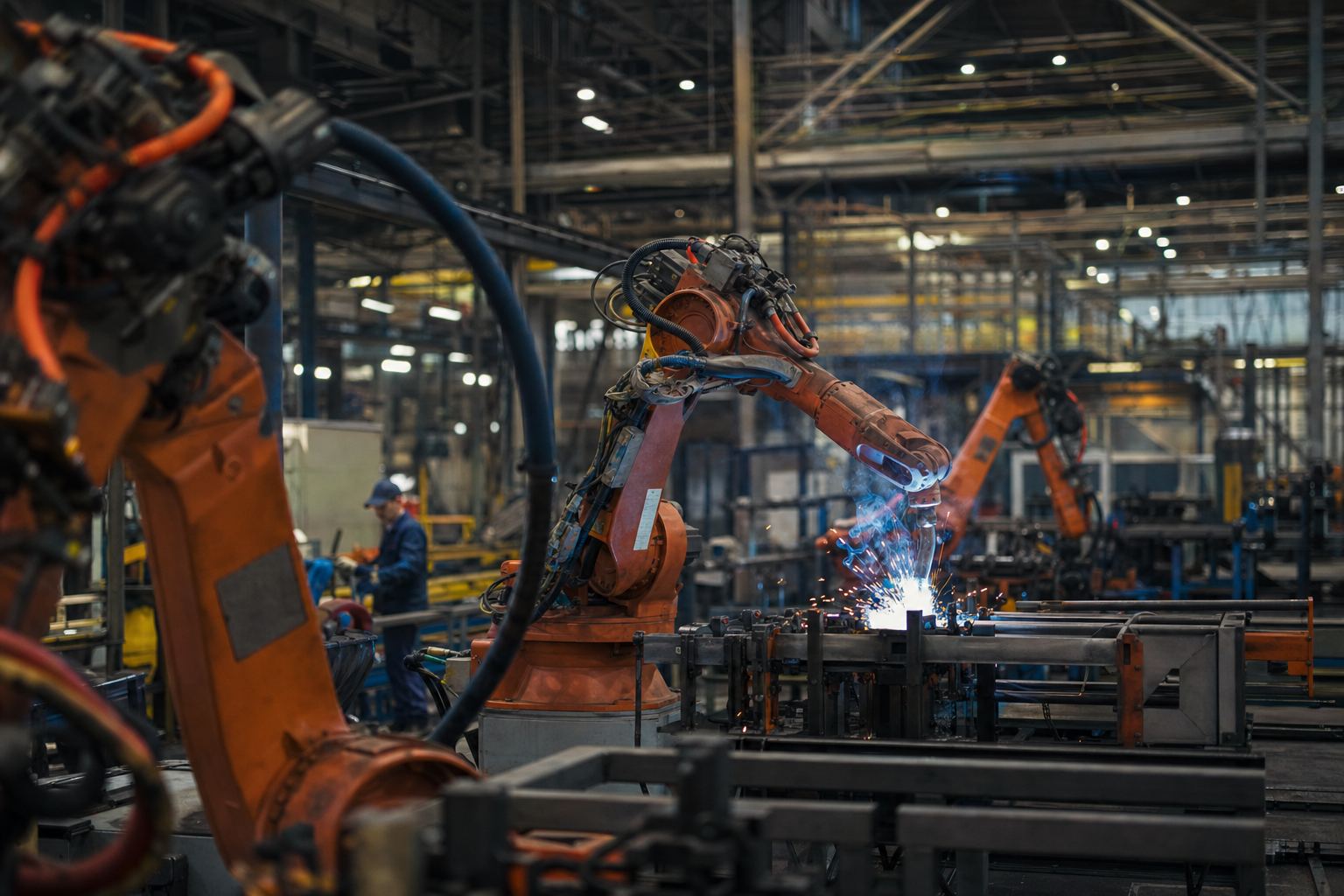 Fotografía de un entorno industrial que ilustra la historia de Grafton Group plc