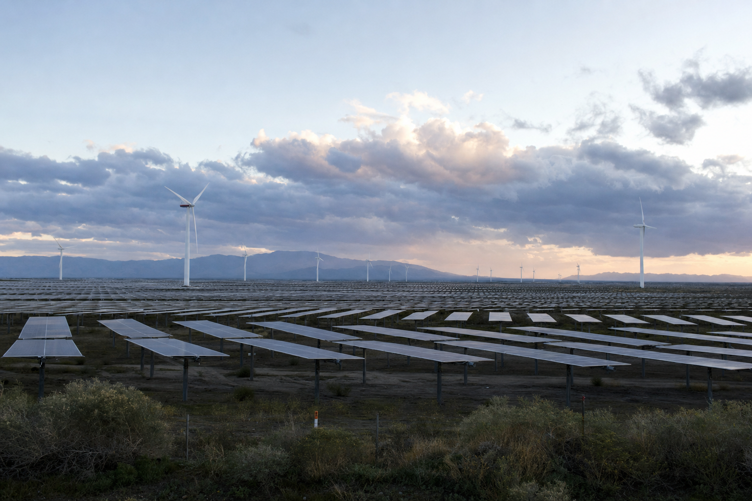 Fotografía de un entorno energético que ilustra la historia de Halliburton Co