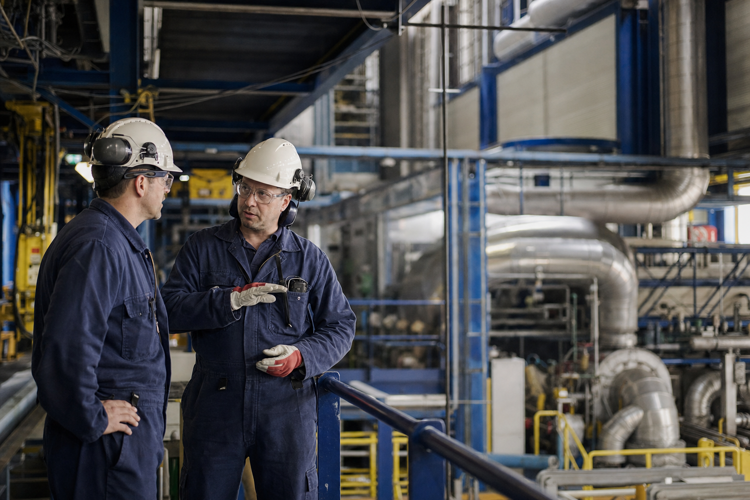 Fotografía del sector energético que ilustra la historia de operaciones de directivos de Halliburton Co