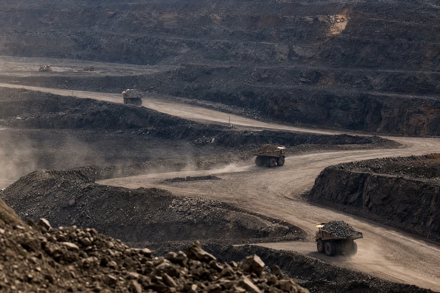 Fotografía de un entorno de materiales que ilustra la historia de ILC Critical Minerals Ltd.