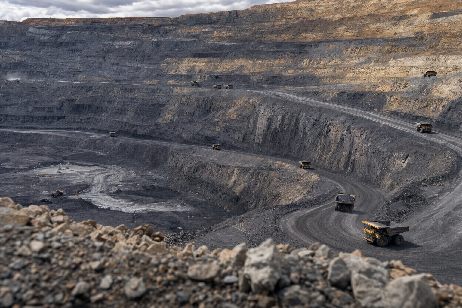 Photographie d'un environnement des materiaux illustrant le sujet sur Kinross Gold Corporation