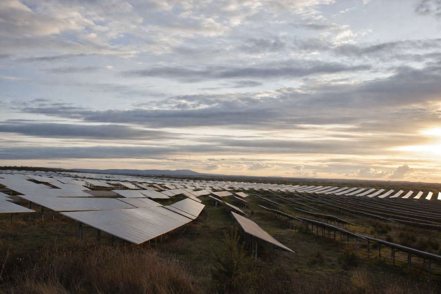 Photograph of a energy setting illustrating the Seche Environnement story