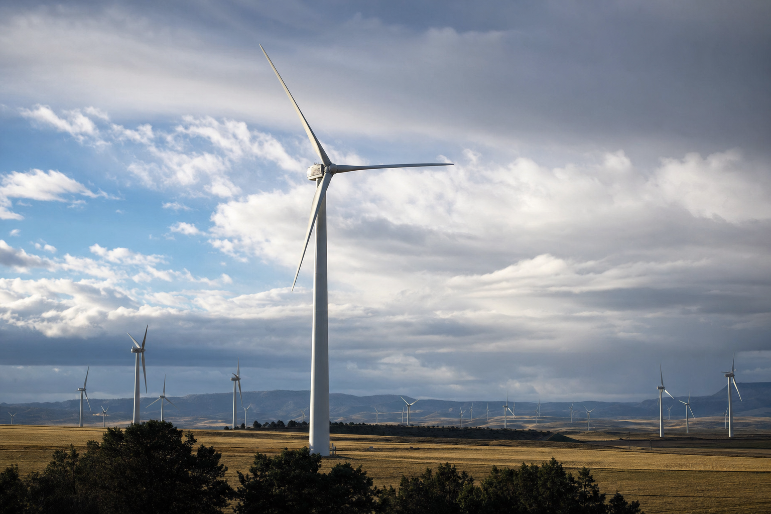 Photograph of a energy setting illustrating the Seche Environnement story