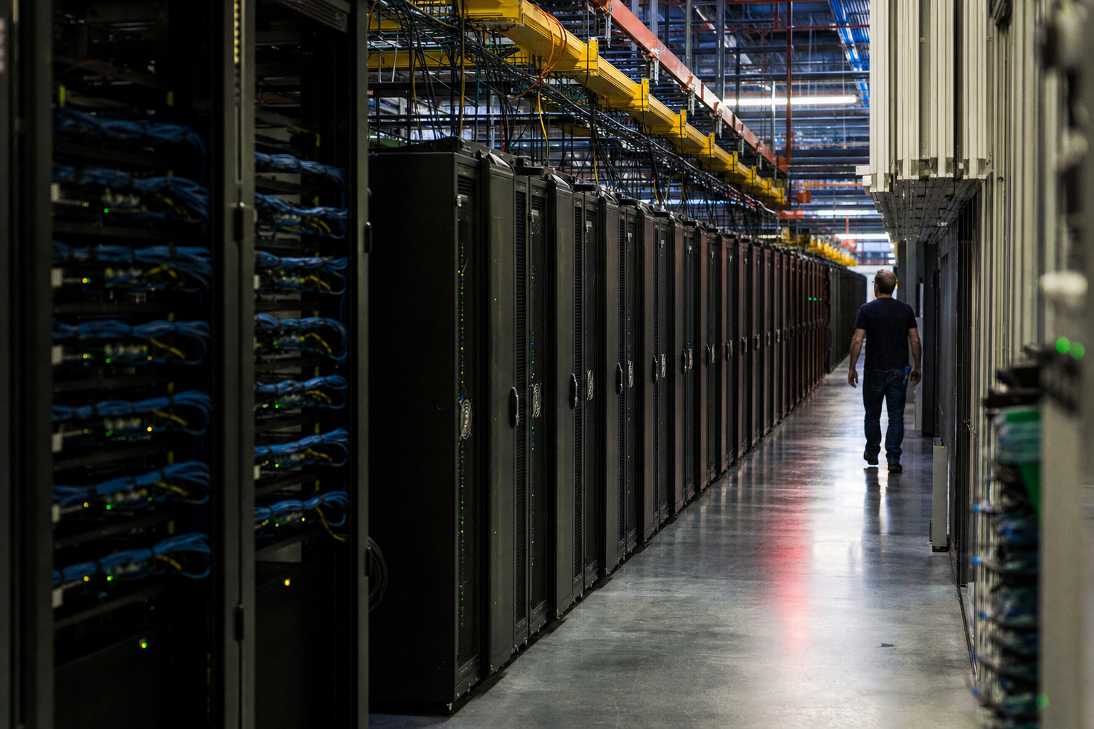 Photographie d'un environnement technologique illustrant le sujet sur OVH GROUPE