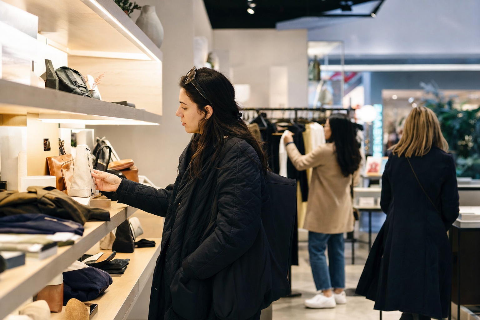展示 H & M Hennes & Mauritz AB 相关报道的消费场景照片
