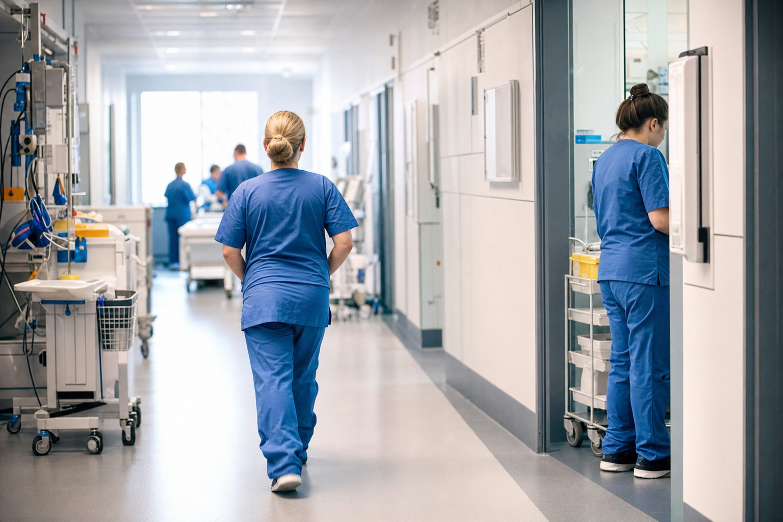 Photograph of a healthcare setting illustrating the PREDILIFE story