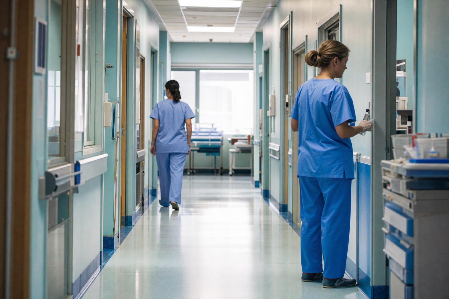 Photographie d’un contexte du secteur de la santé illustrant l’histoire de SANOFI