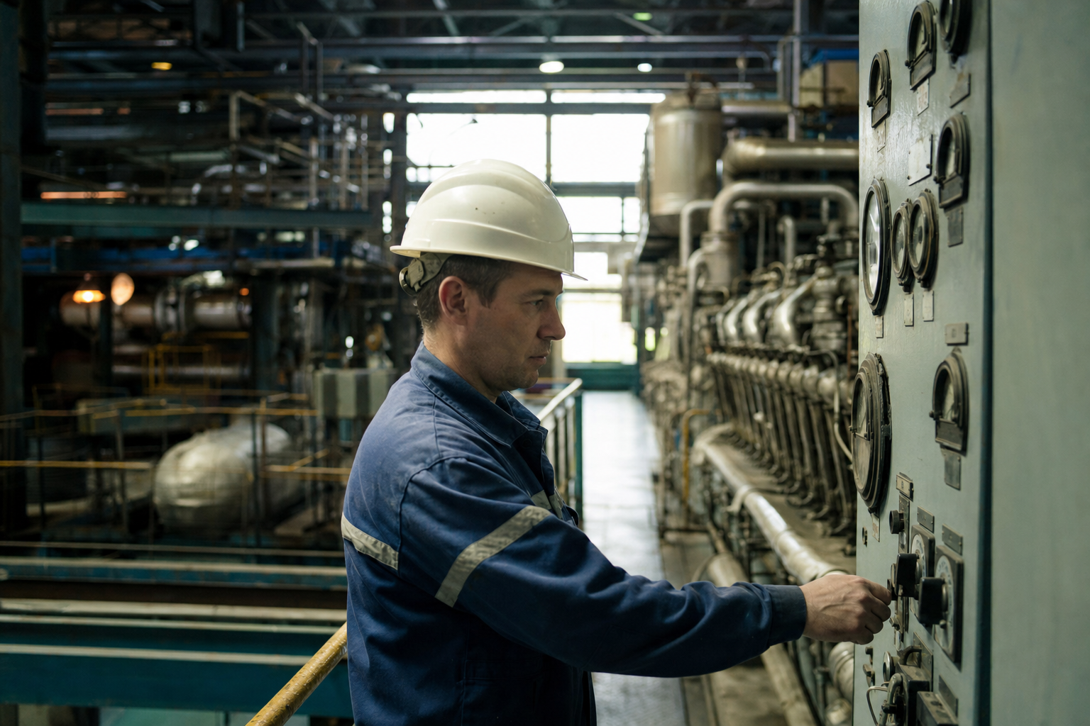 Photograph from the energy sector illustrating the Seche Environnement insider-trading story