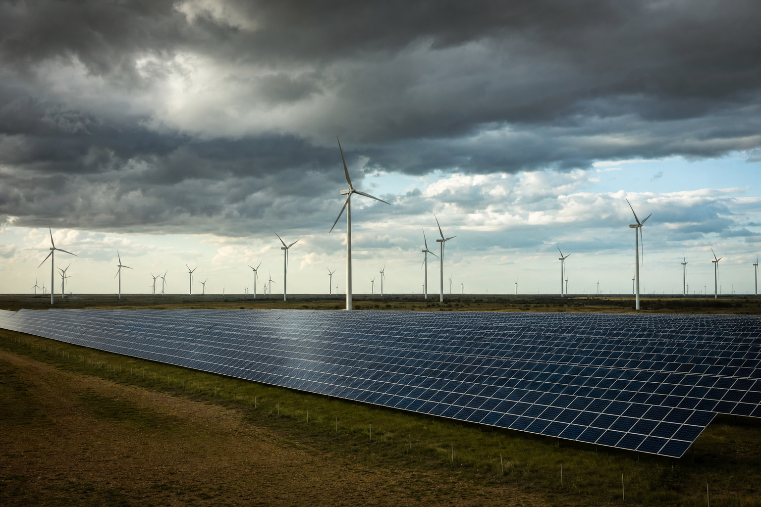 Photograph of a energy setting illustrating the Seche Environnement story