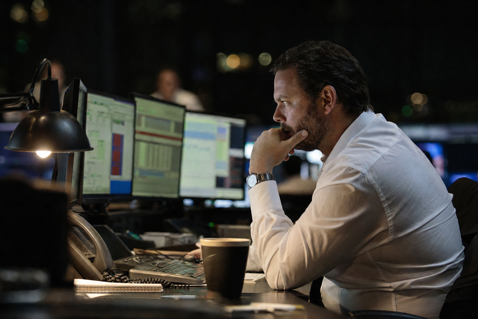 Photographie du secteur des marchés illustrant le dossier insider trading de Shell