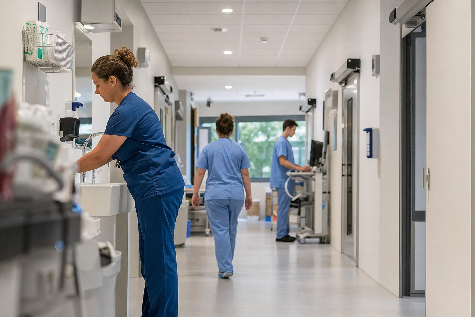 Photographie d'un cadre du secteur de la santé illustrant l'actualité de Twist Bioscience Corp