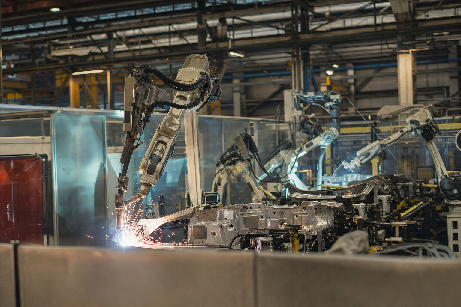 Photographie d’un contexte industriel illustrant le dossier Vestum AB (publ)