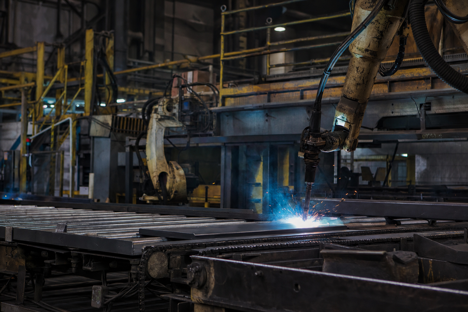 Fotografía de un entorno industrial que ilustra la historia de Vertex Resource Group Ltd.