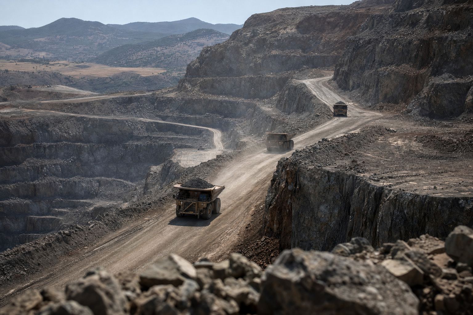 Photographie d'un environnement des materiaux illustrant le sujet sur Vizsla Silver Corp.